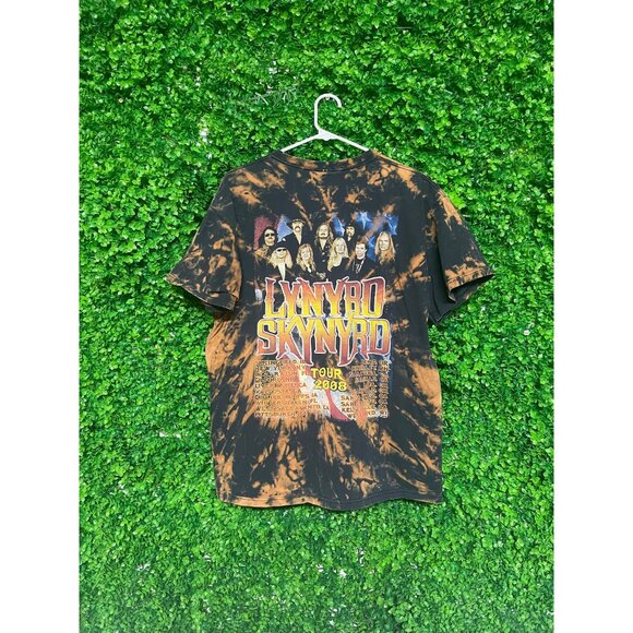 Vintage Reworked Lynyrd Skynyrd Band T-shirt - Adult Mens XL - R39 - Picture 2 of 2